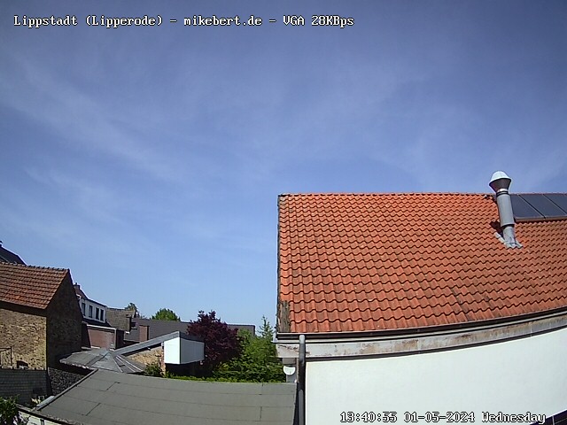 [[https://www.mikebert.de/webcam|Live-Webcam aus Lippstadt, Ortsteil Lipperode]]